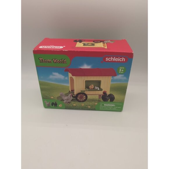 Other - Schleich Farm World: Mobile Chicken Coop - 12 Piece Playset (new-open box)